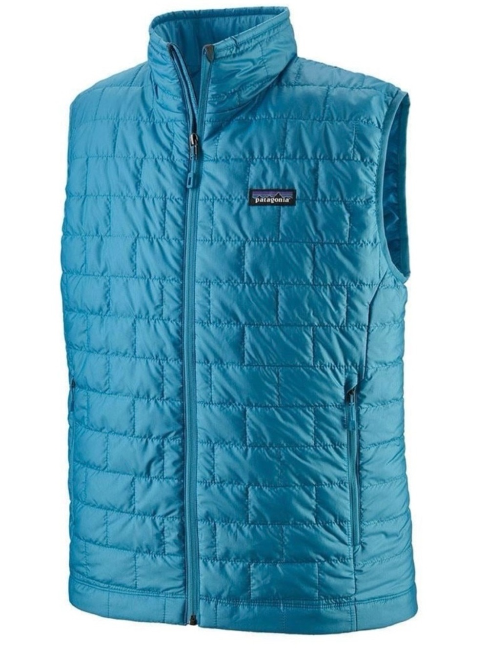 PATAGONIA NANO PUFF INSULATED VEST MEN'S Size L Anacapa Blue